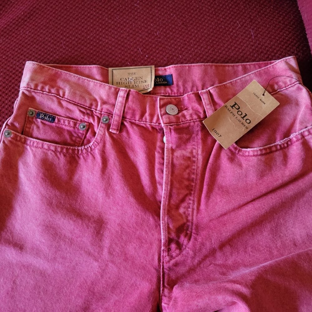 Polo Ralph Lauren jeans in red